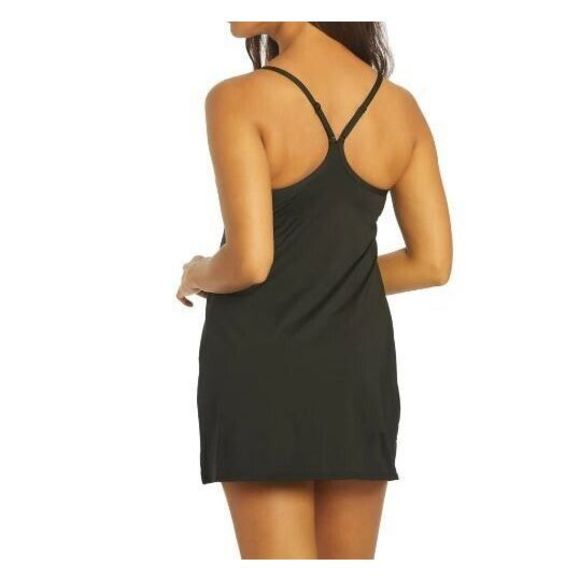 Nike Swim NESSB217 001 Womens Sz Medium Black Essential Racerback Swim Dress $64 - Picture 11 of 11